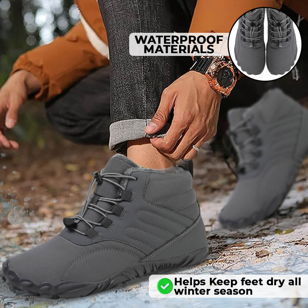 Non-slip & waterproof winter barefoot Orthotic Shoes
