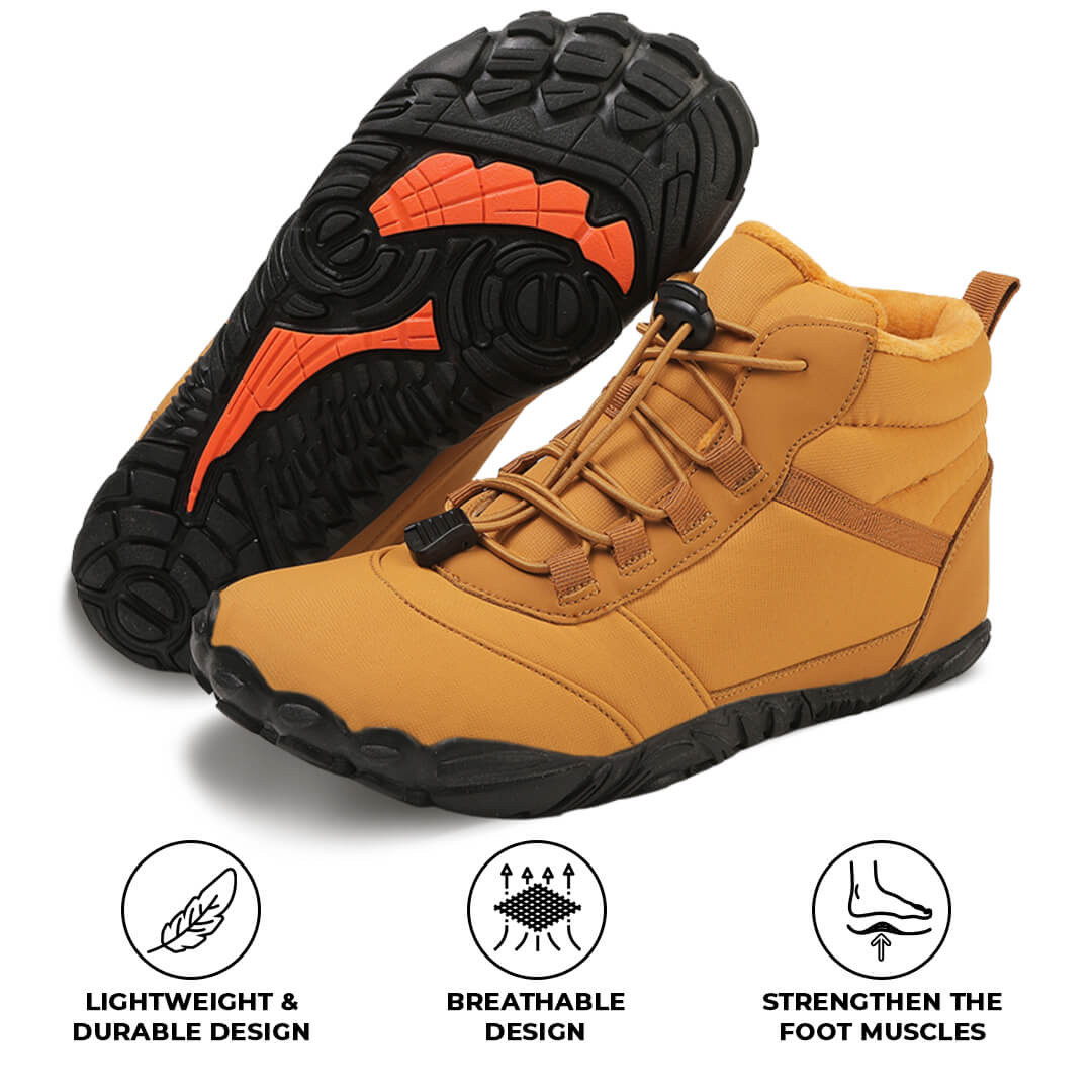 Non-slip & waterproof winter barefoot Orthotic Shoes