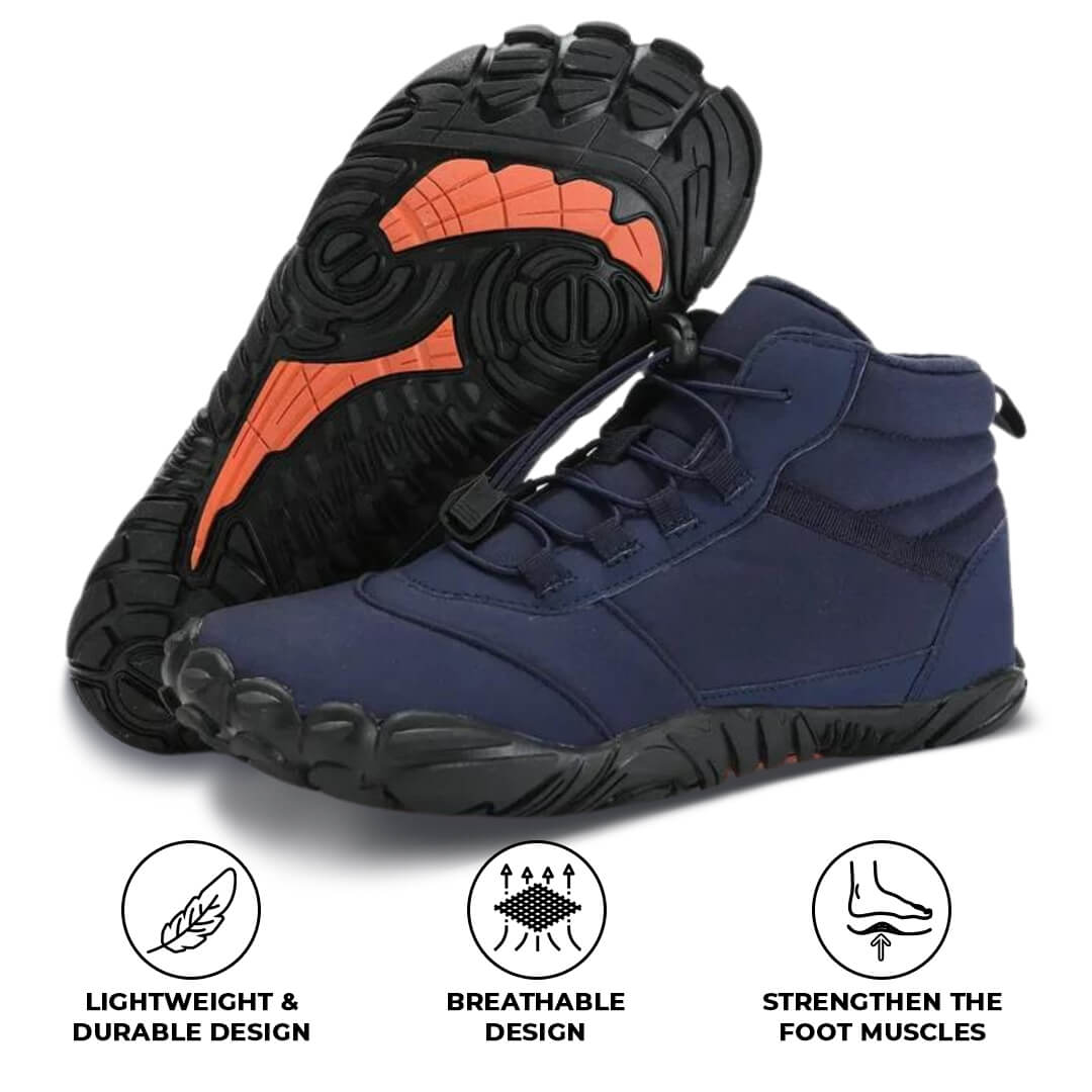 Non-slip & waterproof winter barefoot Orthotic Shoes