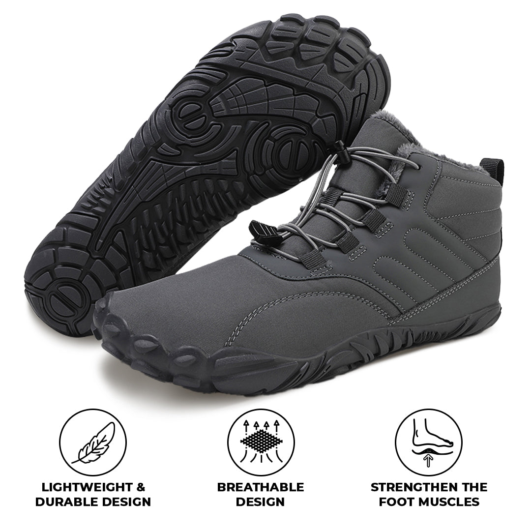 Non-slip & waterproof winter barefoot Orthotic Shoes