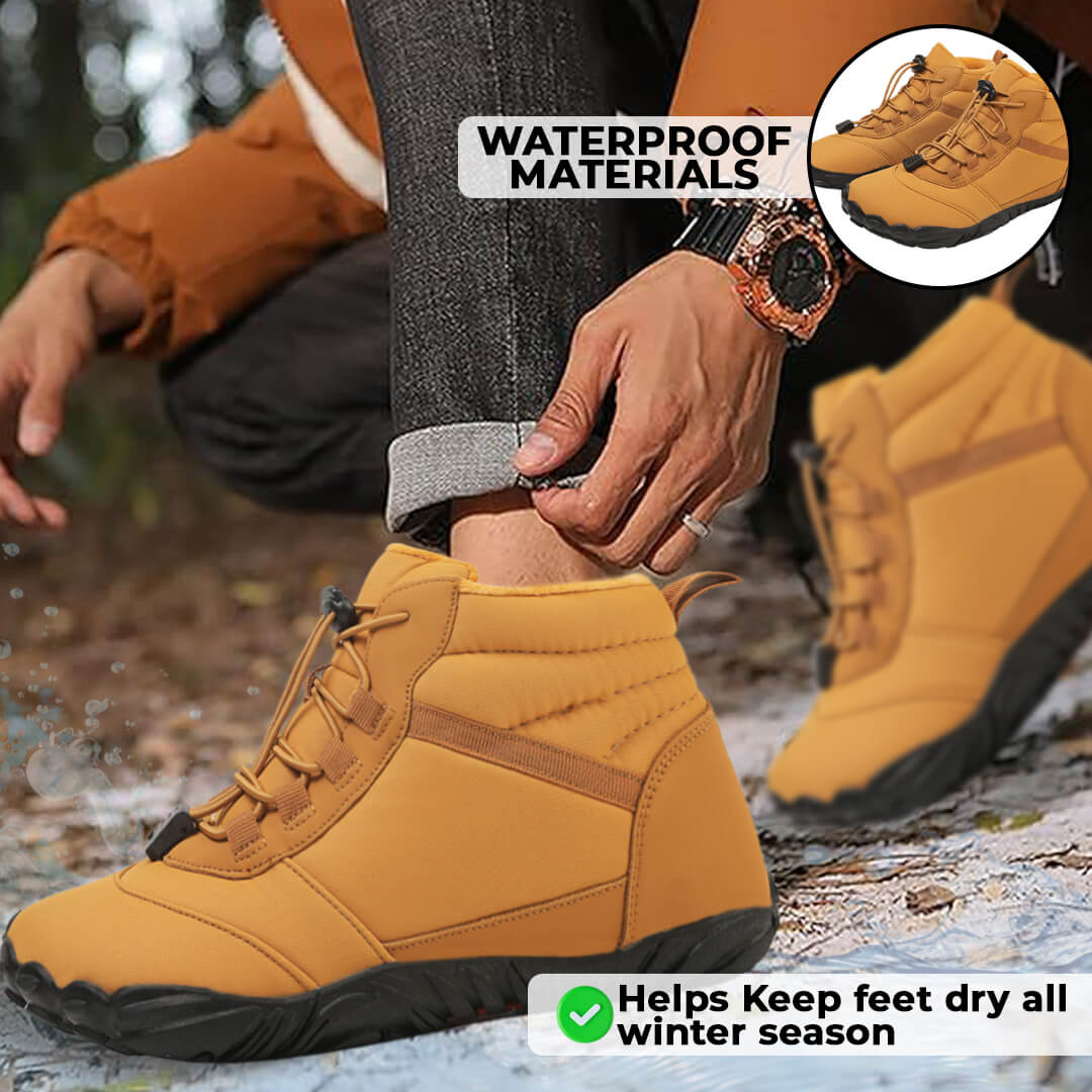 Non-slip & waterproof winter barefoot Orthotic Shoes