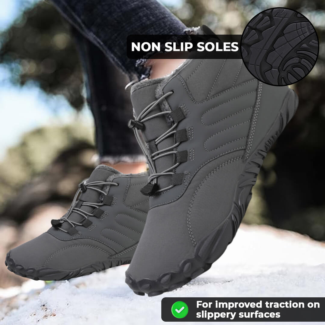 Non-slip & waterproof winter barefoot Orthotic Shoes