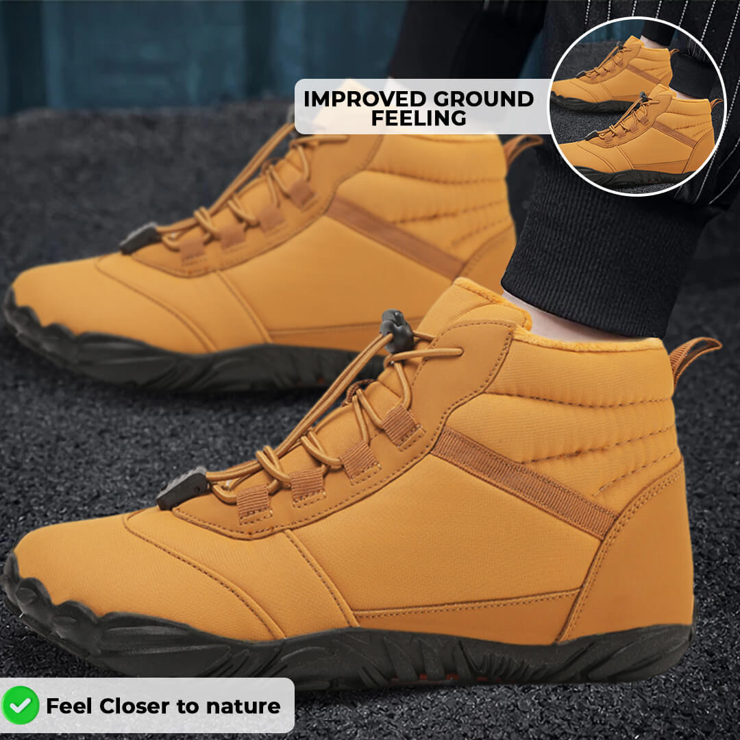 Non-slip & waterproof winter barefoot Orthotic Shoes