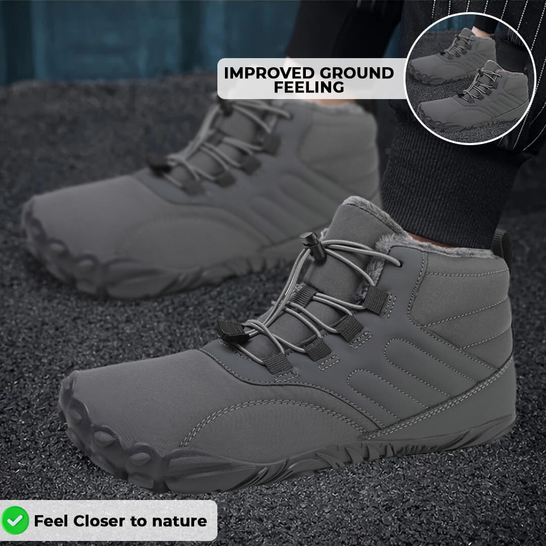 Non-slip & waterproof winter barefoot Orthotic Shoes