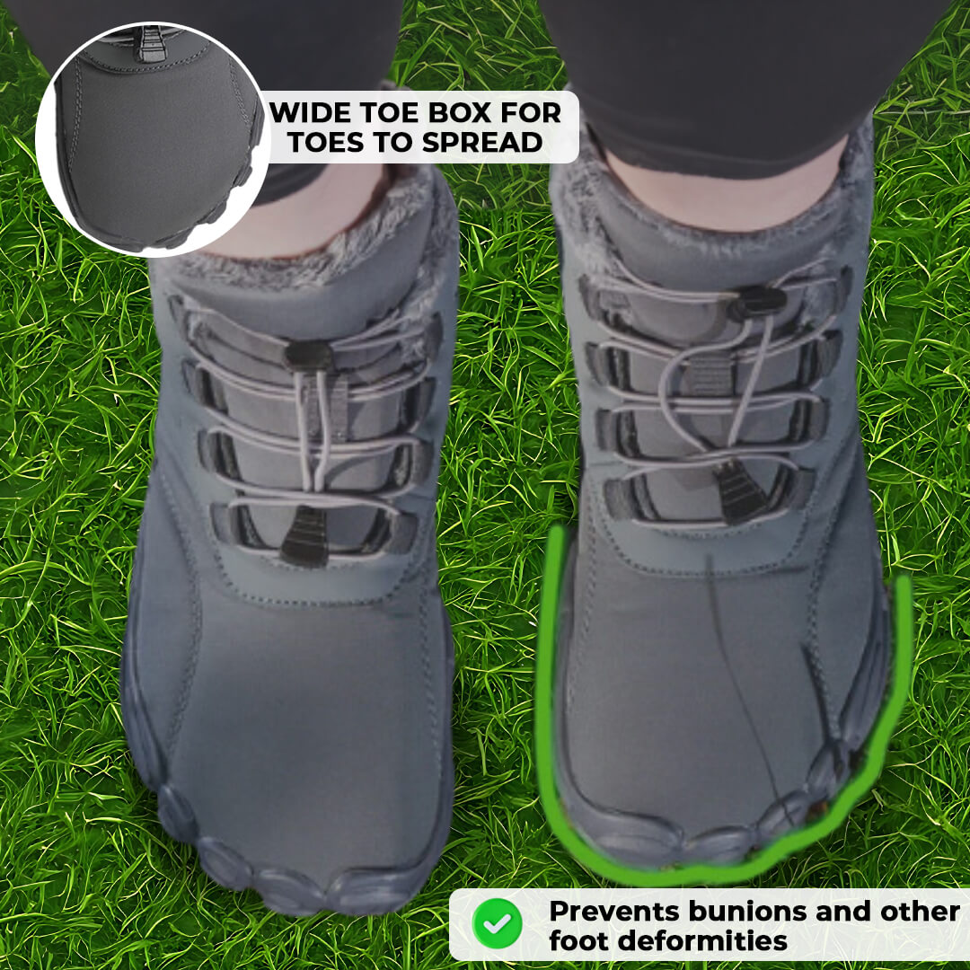 Non-slip & waterproof winter barefoot Orthotic Shoes